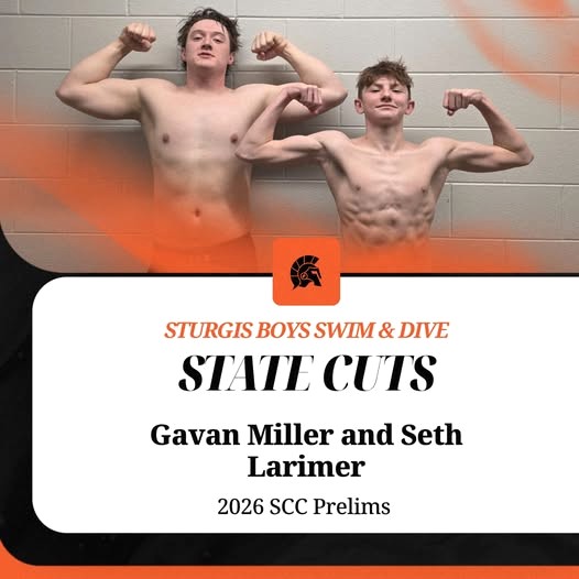 Sturgis boys swim team sixth at SCC Championship